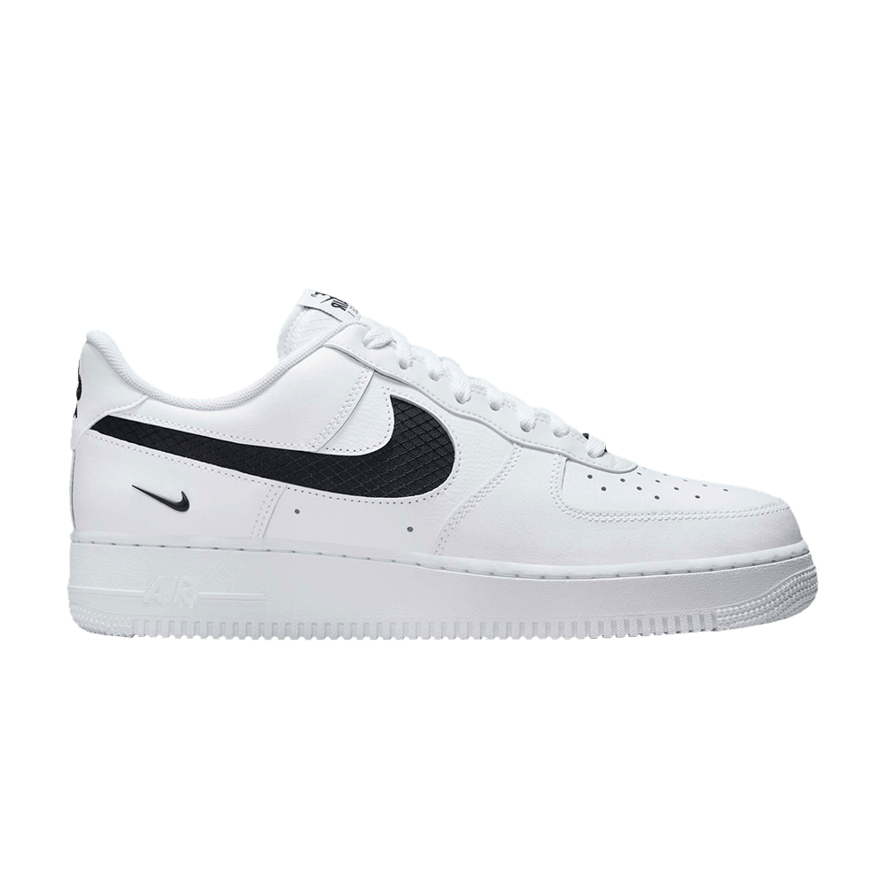 Nike Air Force 1 Low SE Nylon Swoosh White Black