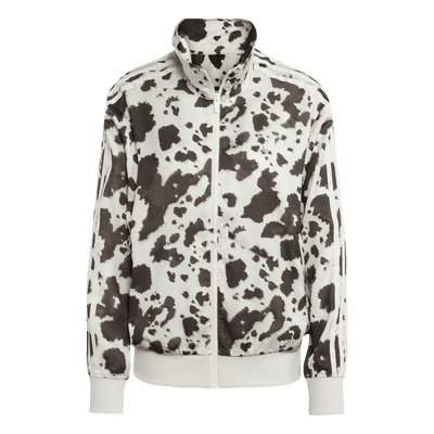 adidas Originals Satin Cow Print Track Top