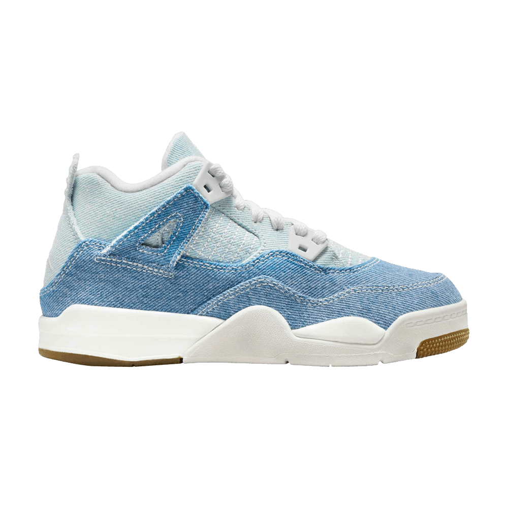 Jordan 4 Retro TEX Denim Worn Blue (PS)