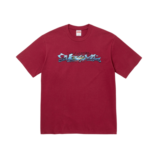 Supreme Tag Tee 'Cardinal'