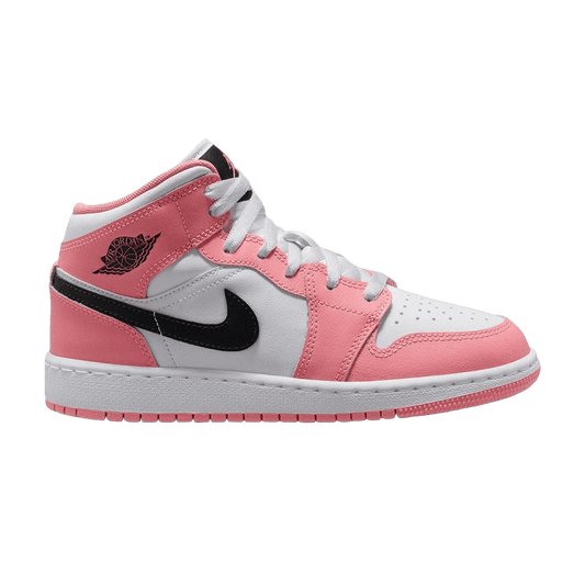 Jordan 1 Mid Pink Gaze (GS)