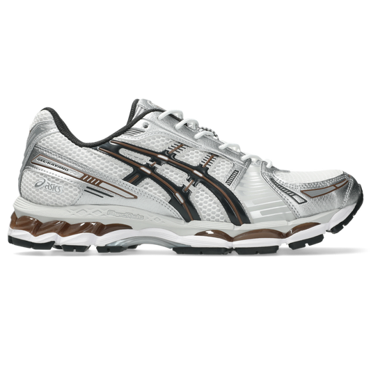 ASICS Gel-Kayano 12.1 White Graphite Grey Brown