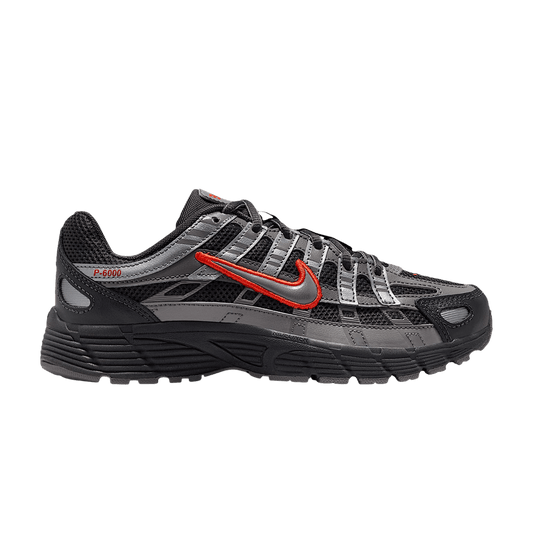 Nike P-6000 Anthracite Picante Red Metallic Cool Grey (GS)