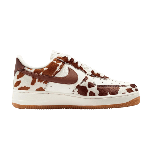 Nike Air Force 1 Low Cow Print Field Brown (Women's)