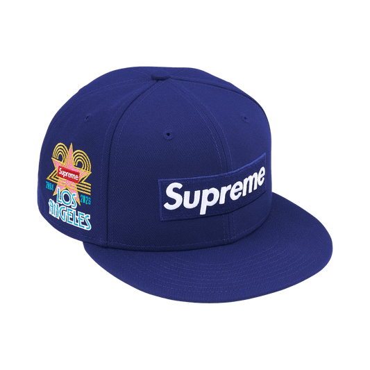 Supreme Shop Box Logo New Era 'Light Navy Los Angeles'