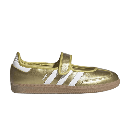 adidas Samba Jane Gold Metallic White (Women's)