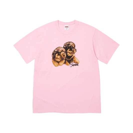 Supreme Puppies Tee 'Light Pink'