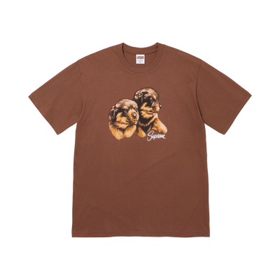 Supreme Puppies Tee 'Brown'