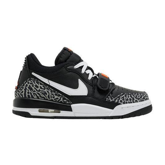 Jordan Legacy 312 Low Black White Safety Orange (GS)