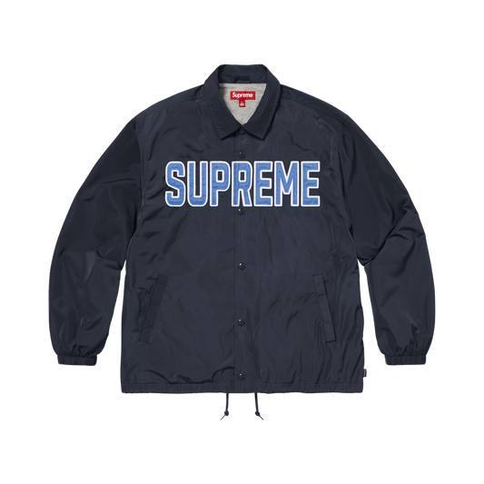Supreme Spellout Coaches Jacket 'Navy'