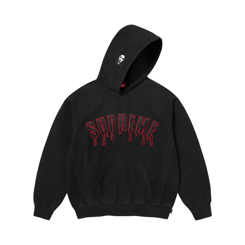 Supreme Ghostface Arc Hooded Sweatshirt 'Black'