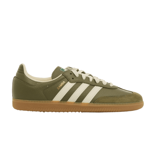 adidas Samba OG Medium Raw Khaki Gum
