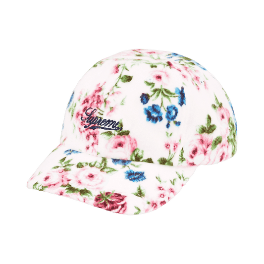 Supreme Floral Flannel 6-Panel 'White'