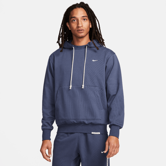 Nike Standard Issue Men's Dri-FIT Pullover Basketball Hoodie Thunder Blue/Pale Ivory
