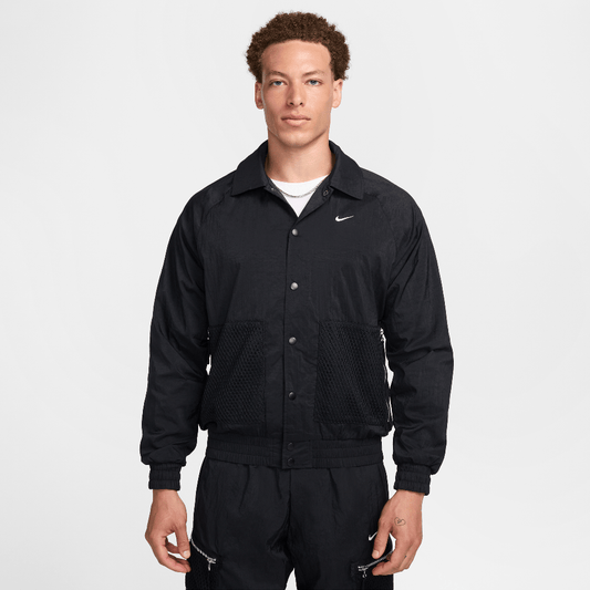Nike Men's Repel Woven Basketball Jacket Black/White