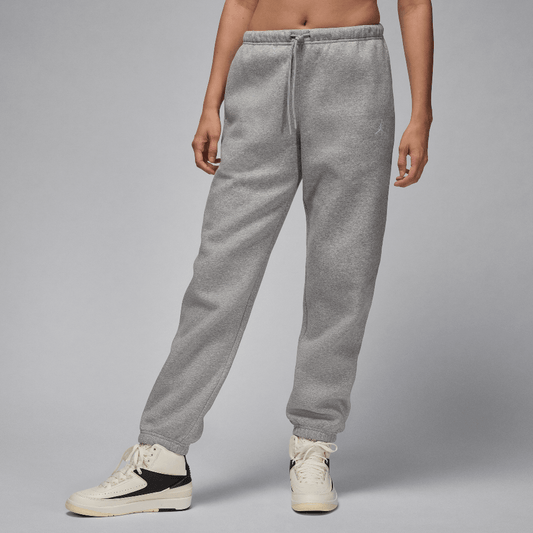 Jordan Brooklyn Fleece Women's Pants Dark Grey Heather/White