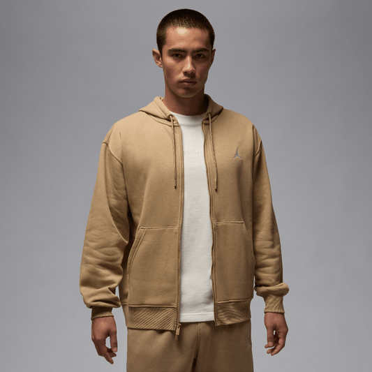 Jordan Brooklyn Fleece Men's Full-zip Hoodie Desert Camo/White