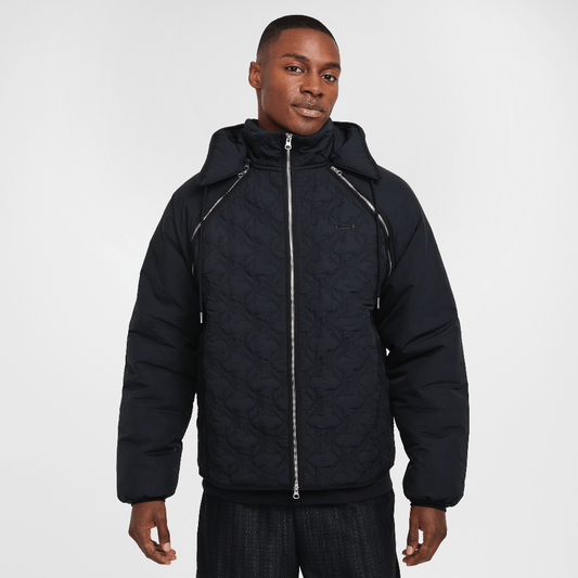 LeBron Men's Therma-FIT ADV Insulated Basketball Jacket Black/Dark Smoke Grey/Black