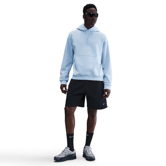 Nike Solo Swoosh Men's Pullover Hoodie Celestine Blue/Celestine Blue/White