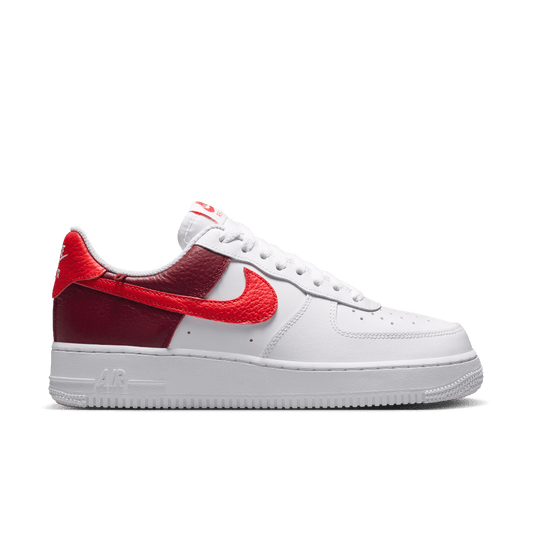 Nike Air Force 1 Low '07 White Light Crimson Gold Charm Bracelet (Women's)