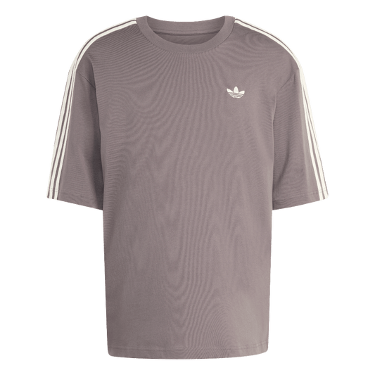 Adidas Adicolor 3-Stripes Oversized T-Shirt Charcoal