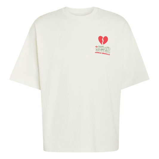 Adidas V-DAY HEART BROKEN CAT GRAPHIC T-Shirt