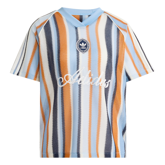 Adidas Originals Summer Glow Knitted Oversized Jersey Ash Blue