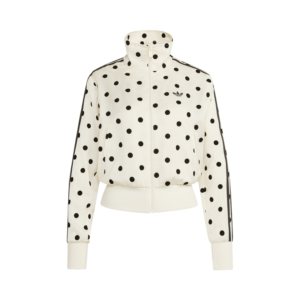 Adidas Satin Polka Dots TT Track Top 'Off White'