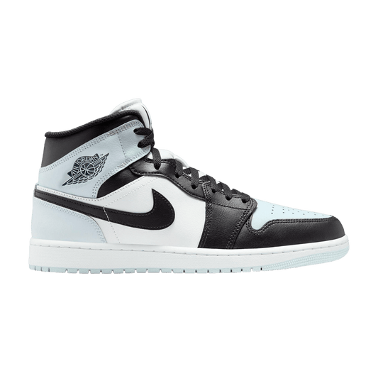 Jordan 1 Mid Black Aura Squadron Blue