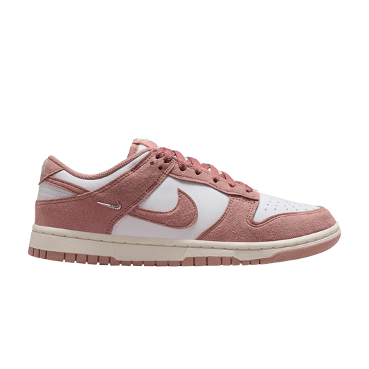 Nike Dunk Low Rose Whisper Gold Mini Swoosh (Women's)
