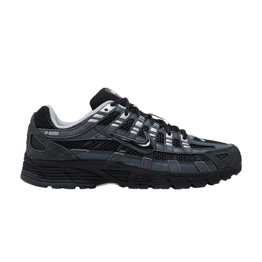 Nike P-6000 Suede Anthracite Metallic Silver