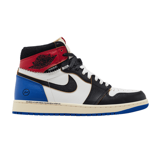 Jordan 1 Retro High OG SP Fragment x Union LA Varsity Red Sport Royal