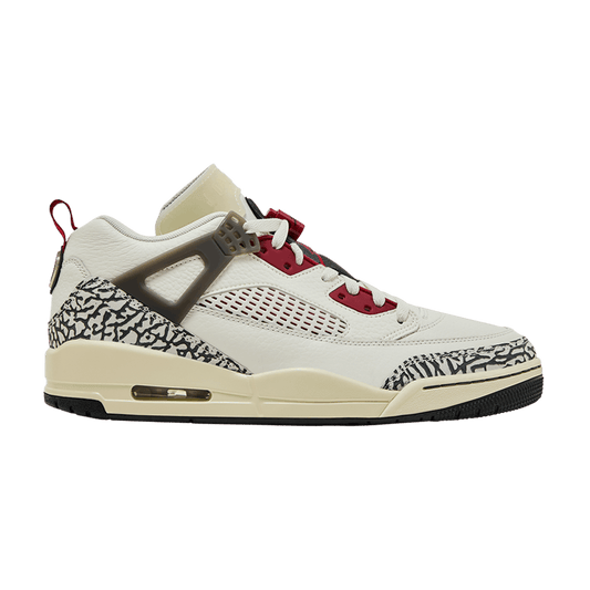 Jordan Spizike Low Sail Anthracite Coconut Milk Varsity Red