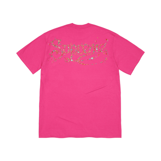 Supreme Gems Tee 'Fuchsia'