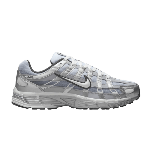 Nike P-6000 Metallic Silver Summit White-Wolf Grey