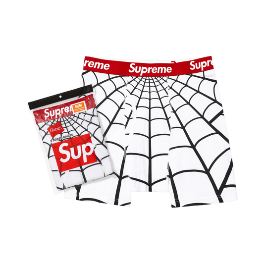 Supreme x Hanes Spider-Man Boxer Briefs (2 Pack) 'White'