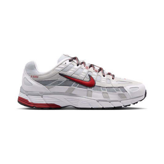 Nike P-6000 White Platinum Red