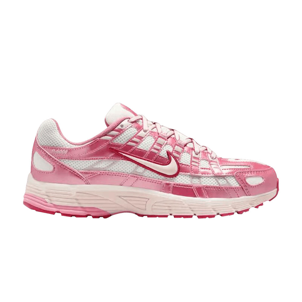 Nike P-6000 White Silt Red Peony (Women's)